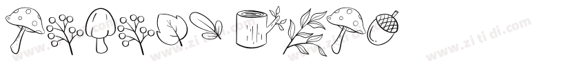Autumn Leaf字体转换